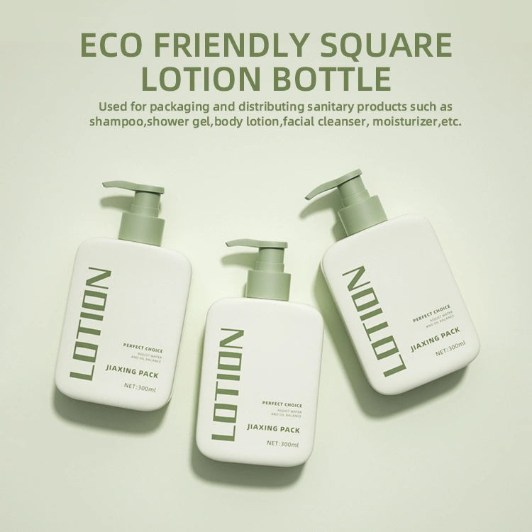 shampoo in pump bottle