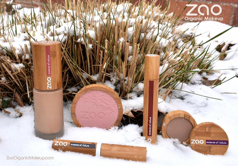 zao makeup's bamboo packaging