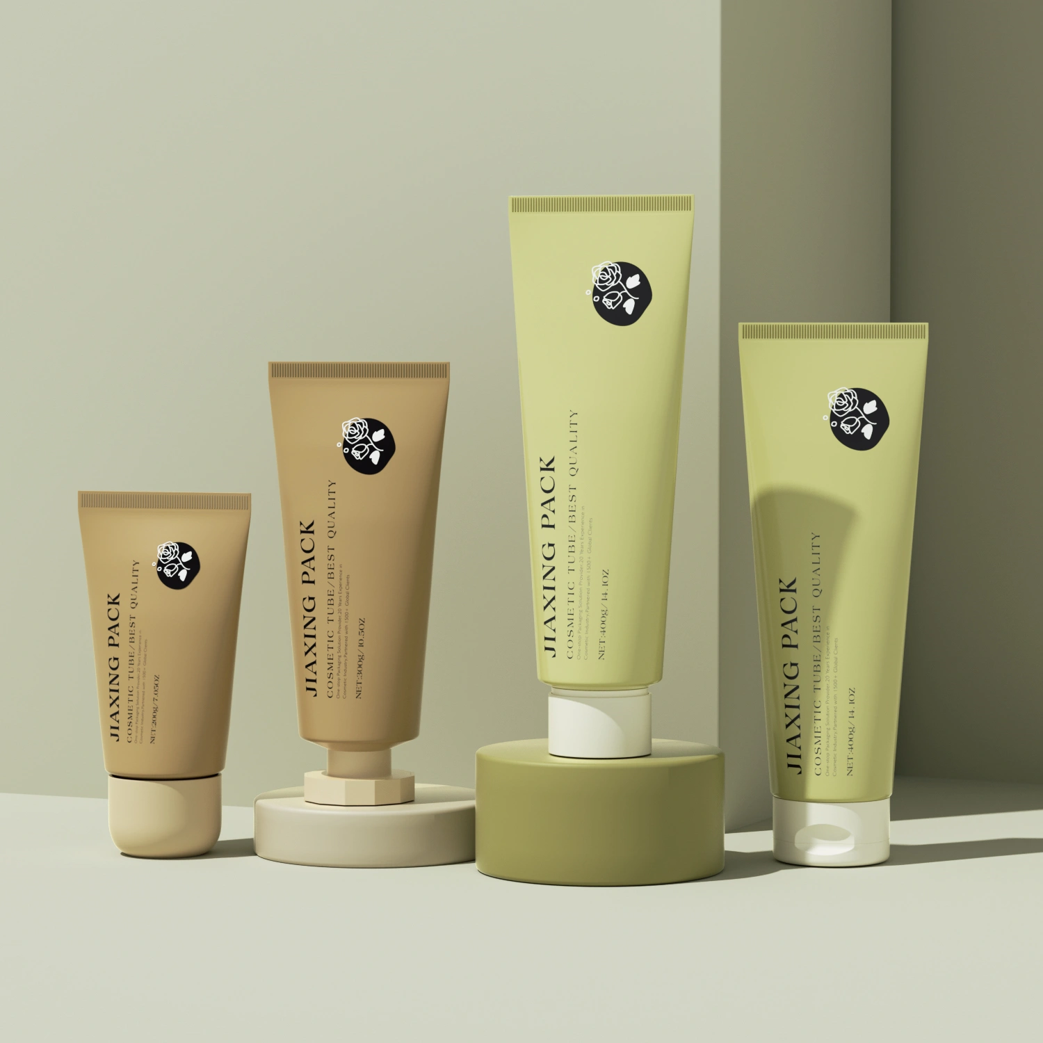 200ml cosmetic packaging tube