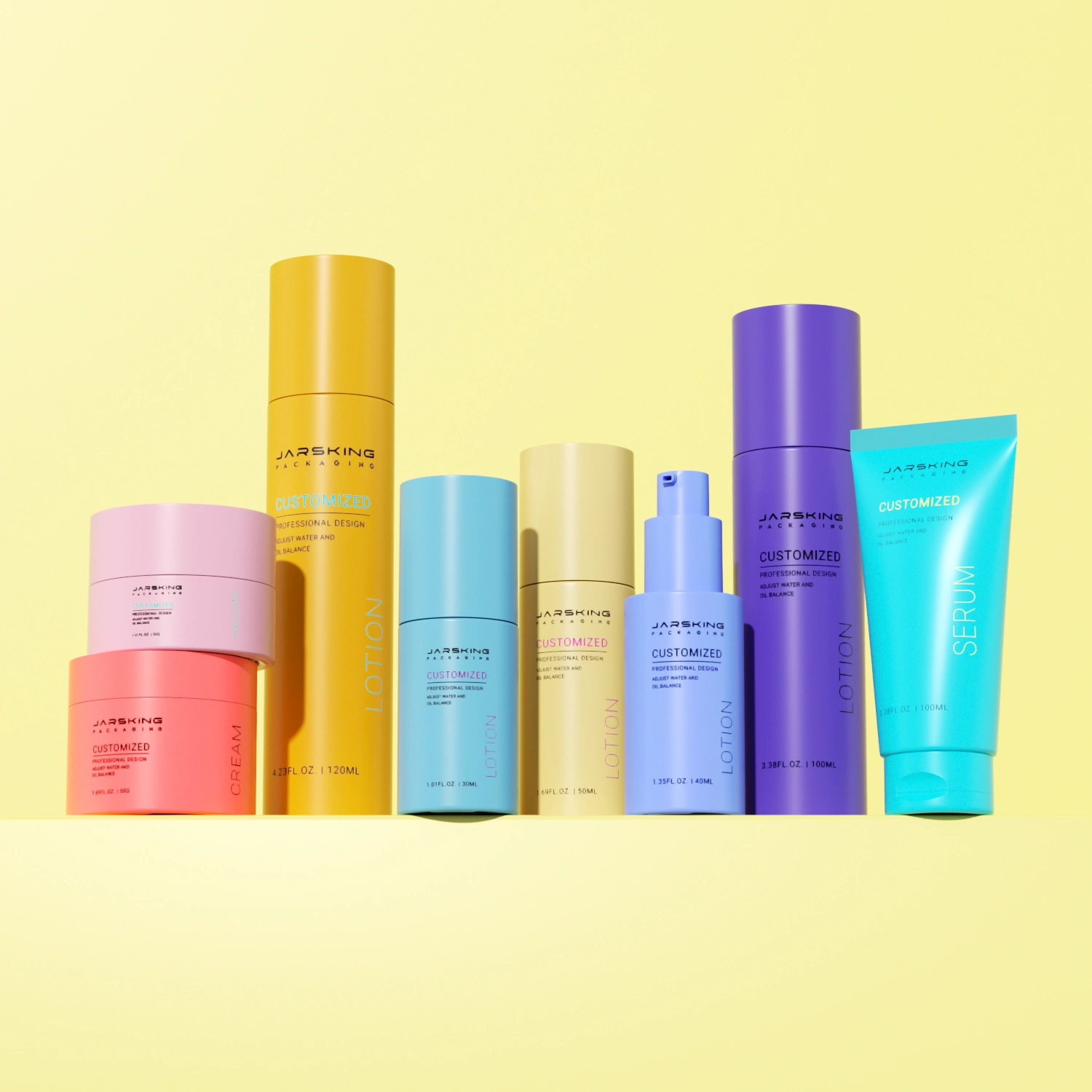 aesthetic beauty packaging that supports sustainability