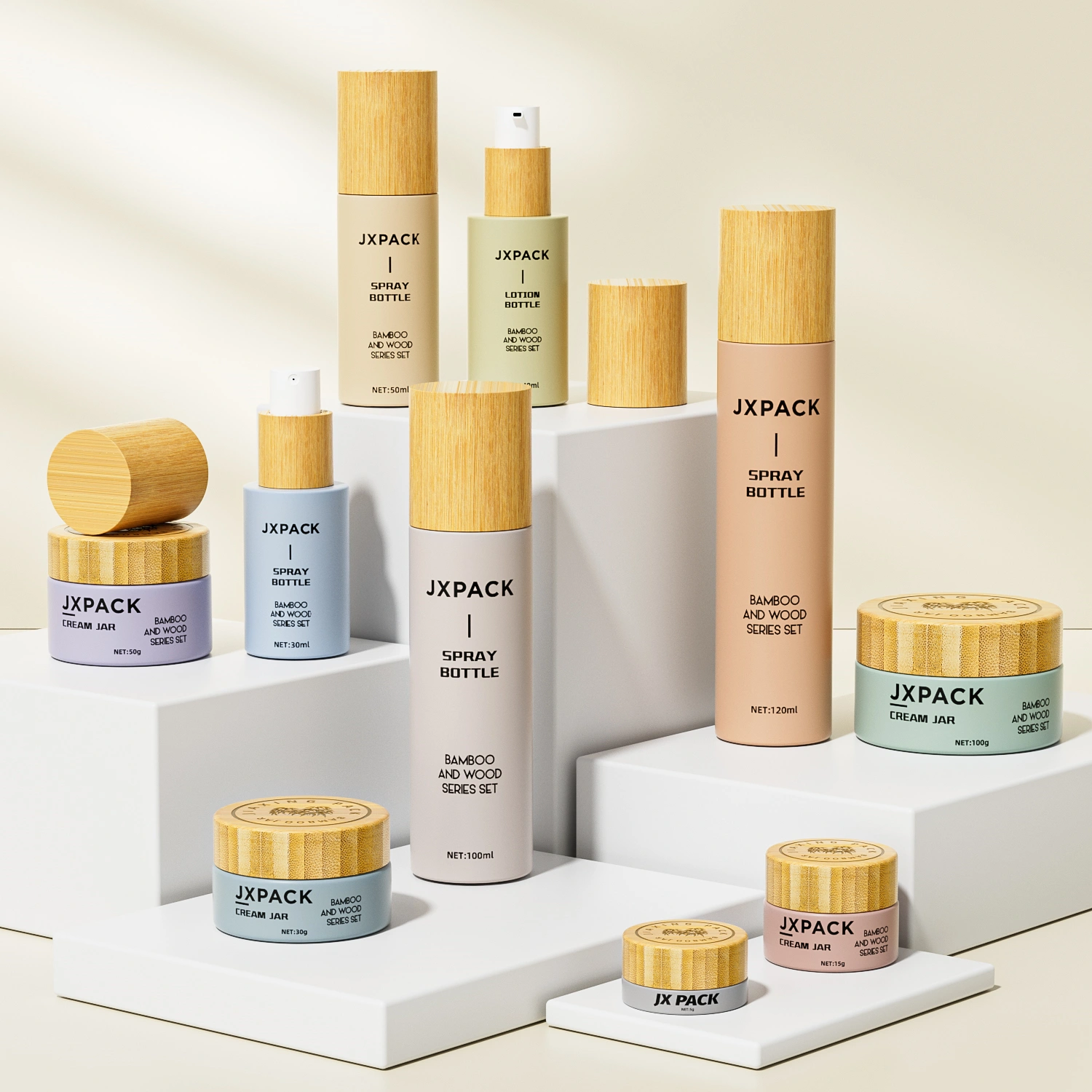 bamboo cosmetic packaging