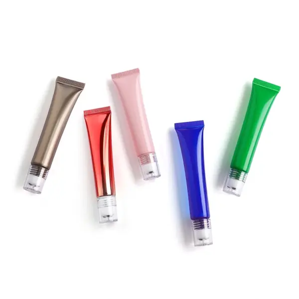 clear cosmetic tube
