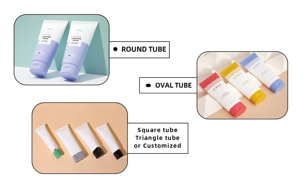 cosmetic plastic tube packaging