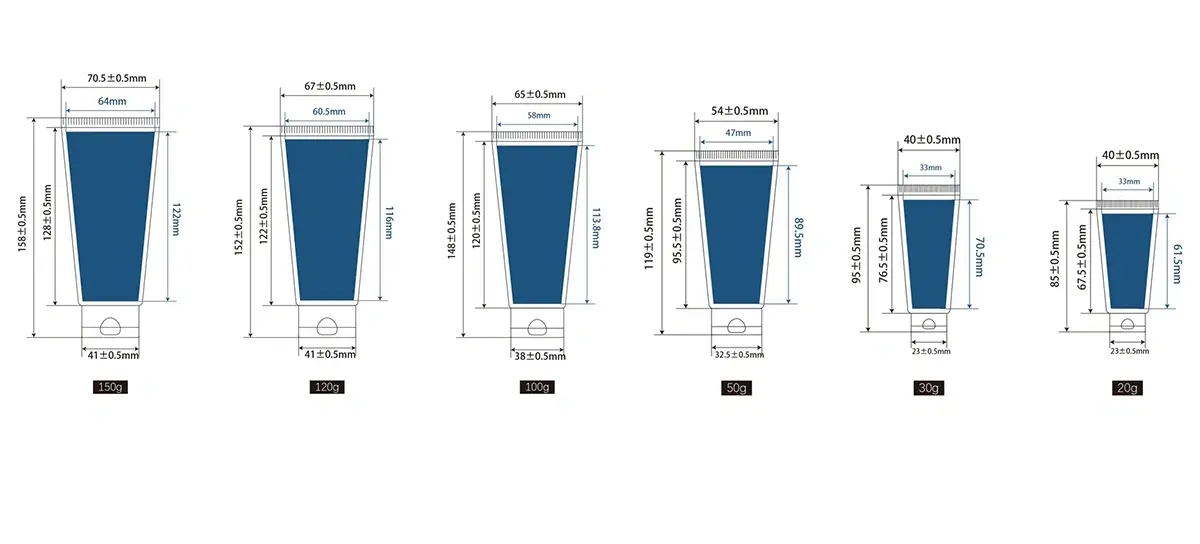 cosmetic tube with pump
