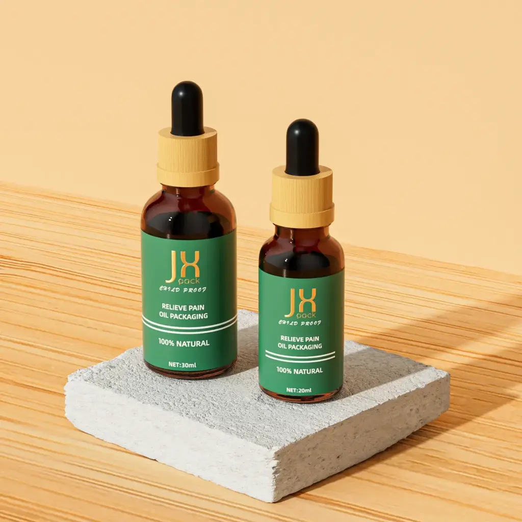 glass bottles for essential oils