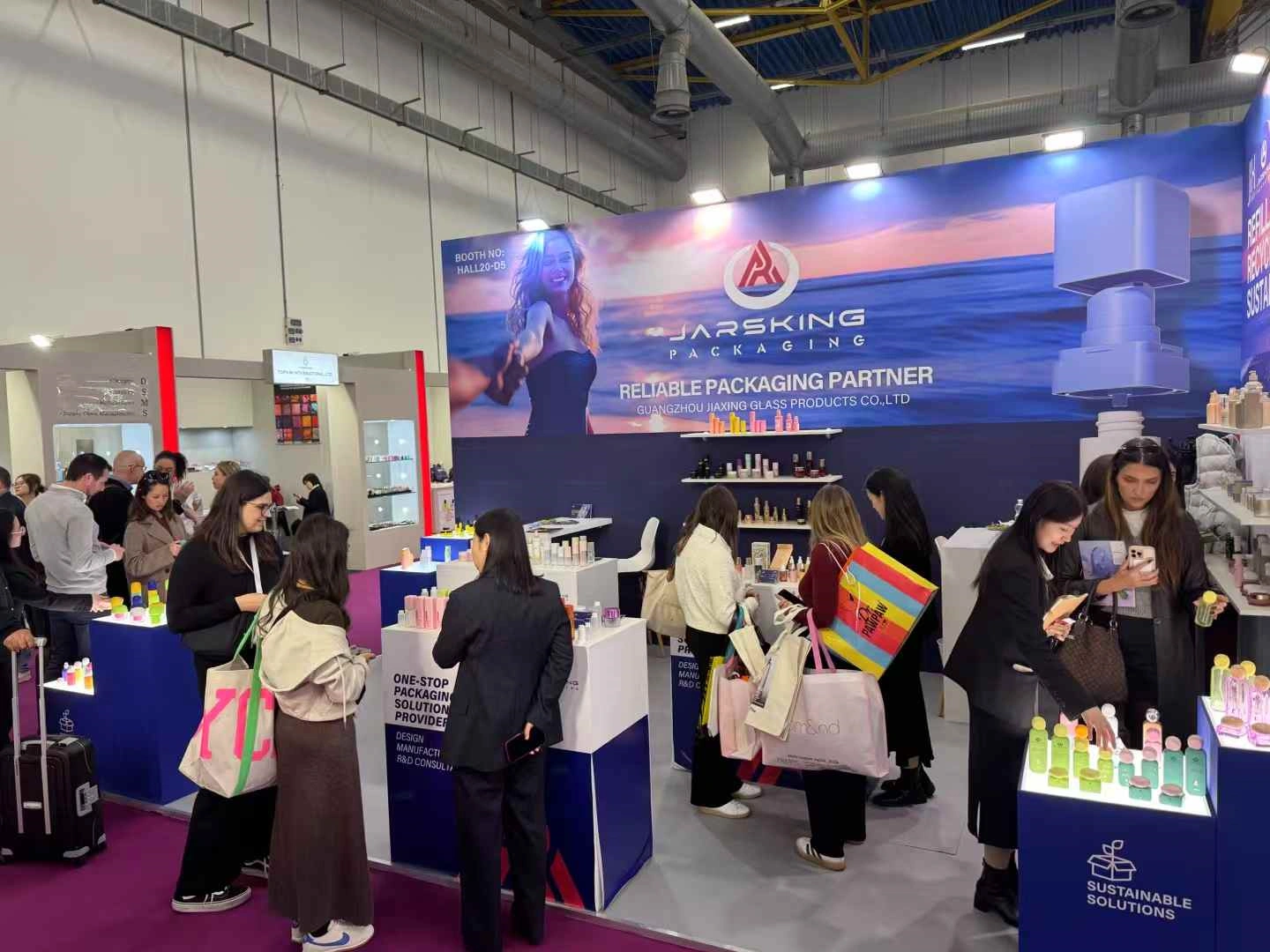 Jarsking Team at Cosmoprof in Bologna