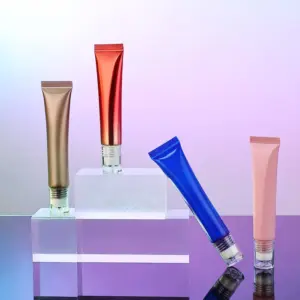 Massage cosmetic tube
