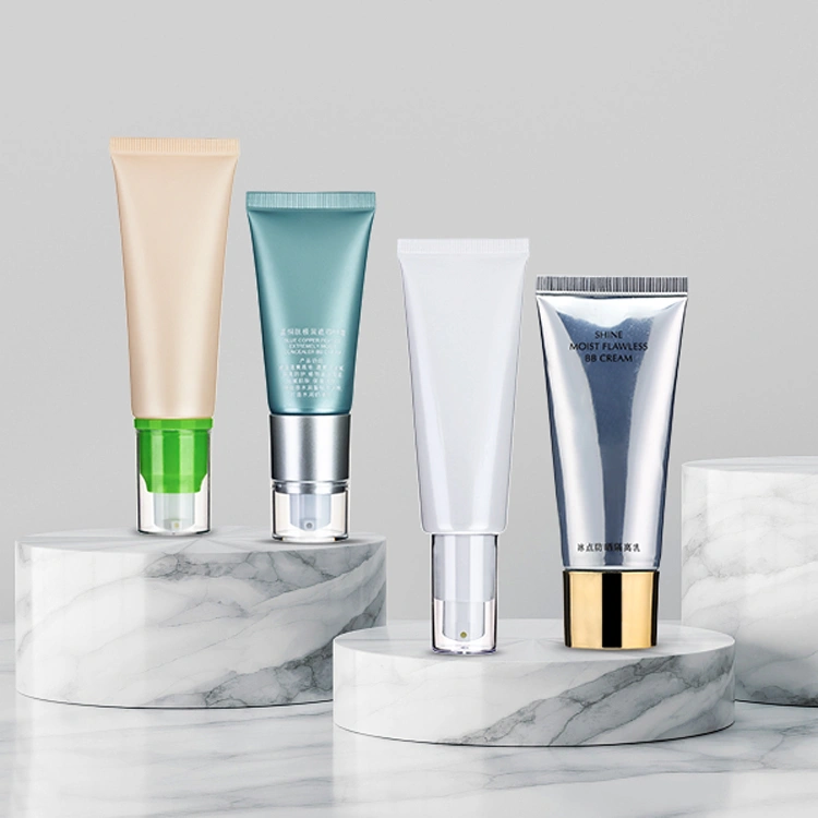 white cosmetic tube