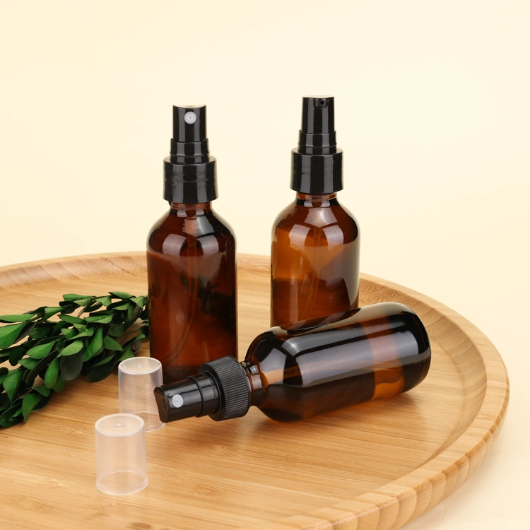 Amber Glass Spray Bottles