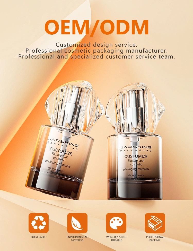 amber serum bottles