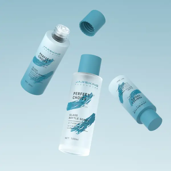 cosmetic toner bottle