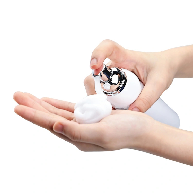 empty foam spray bottle