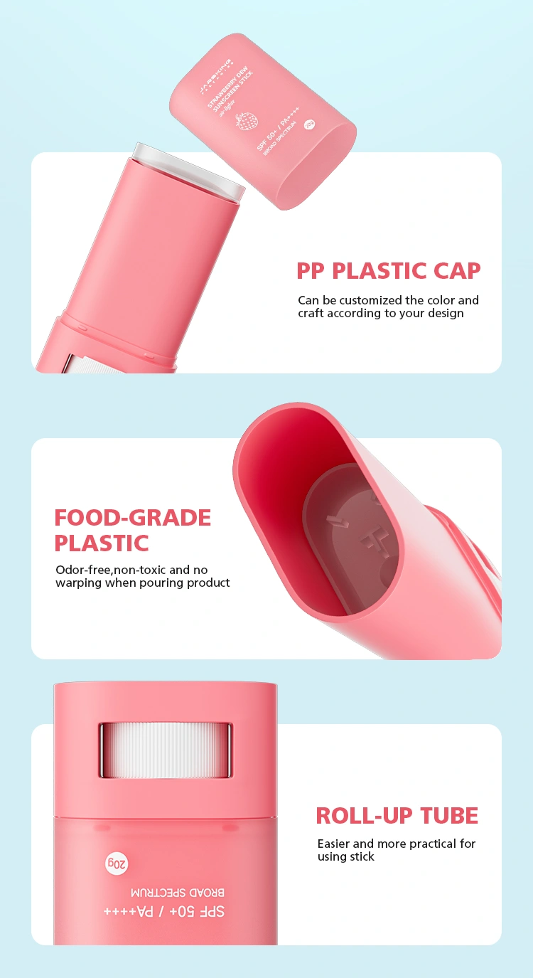 empty foundation stick container