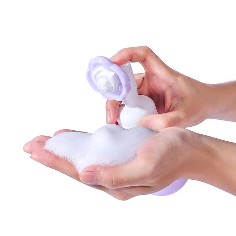 flower shape foam pump