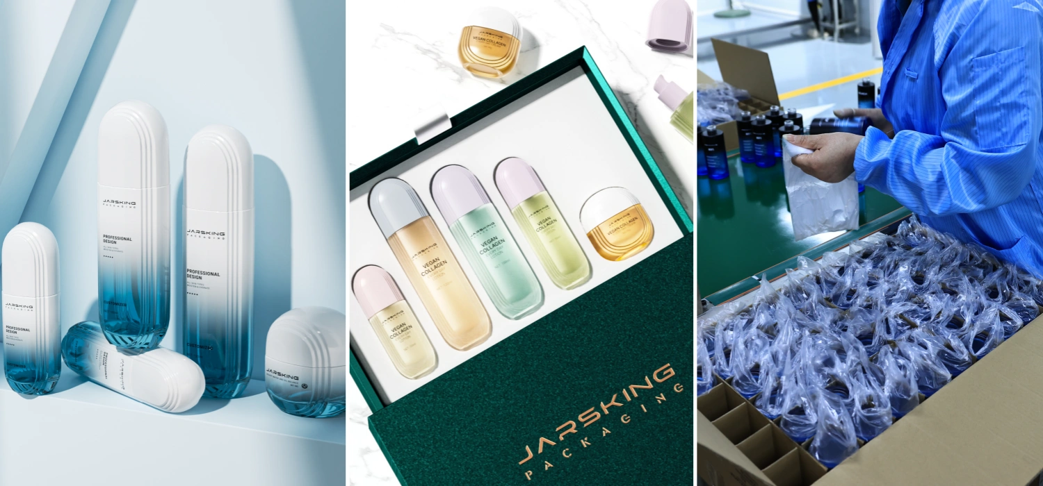glass bottles for skincare
