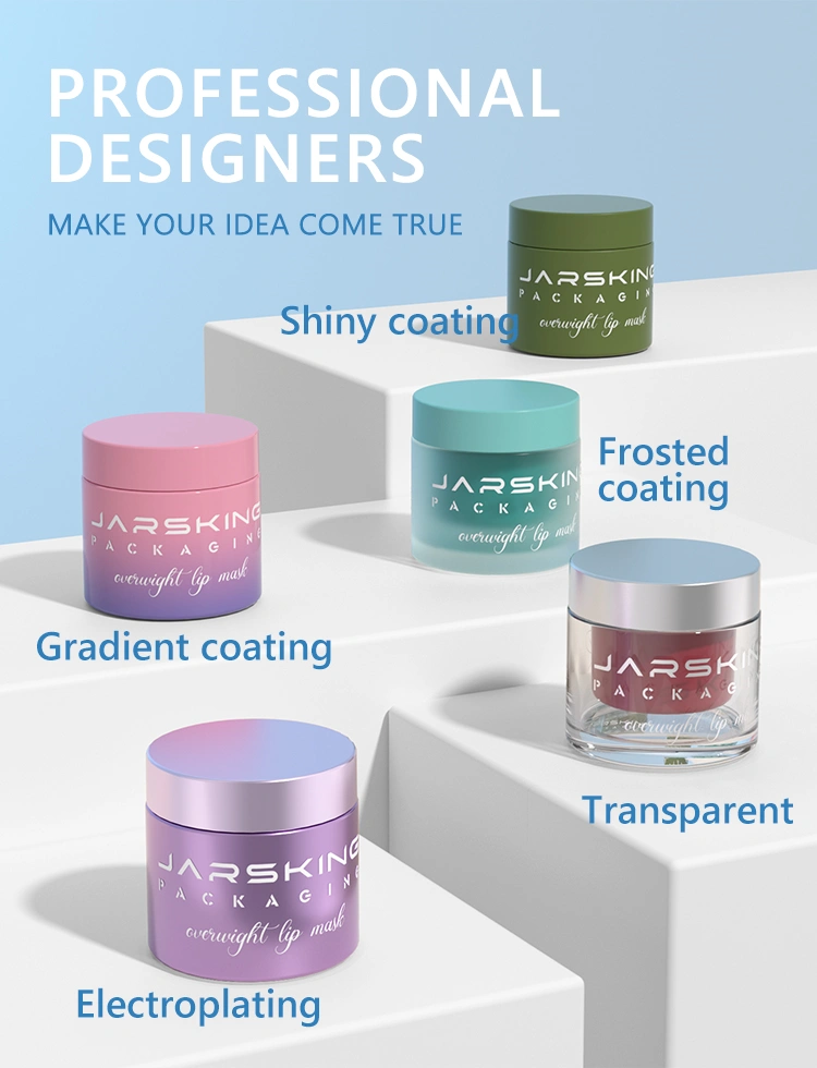 glass face cream jars