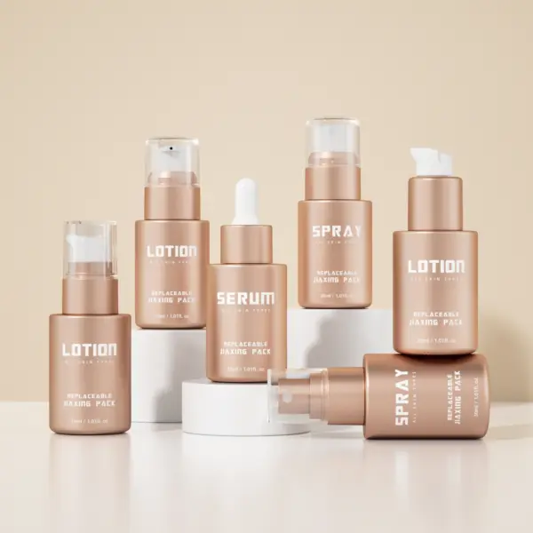 glass lotion pump bottle