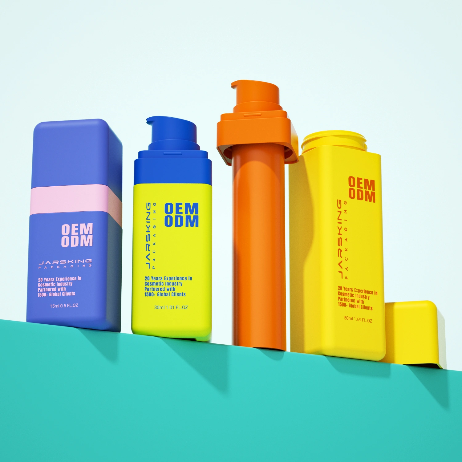 moisturiser pump container