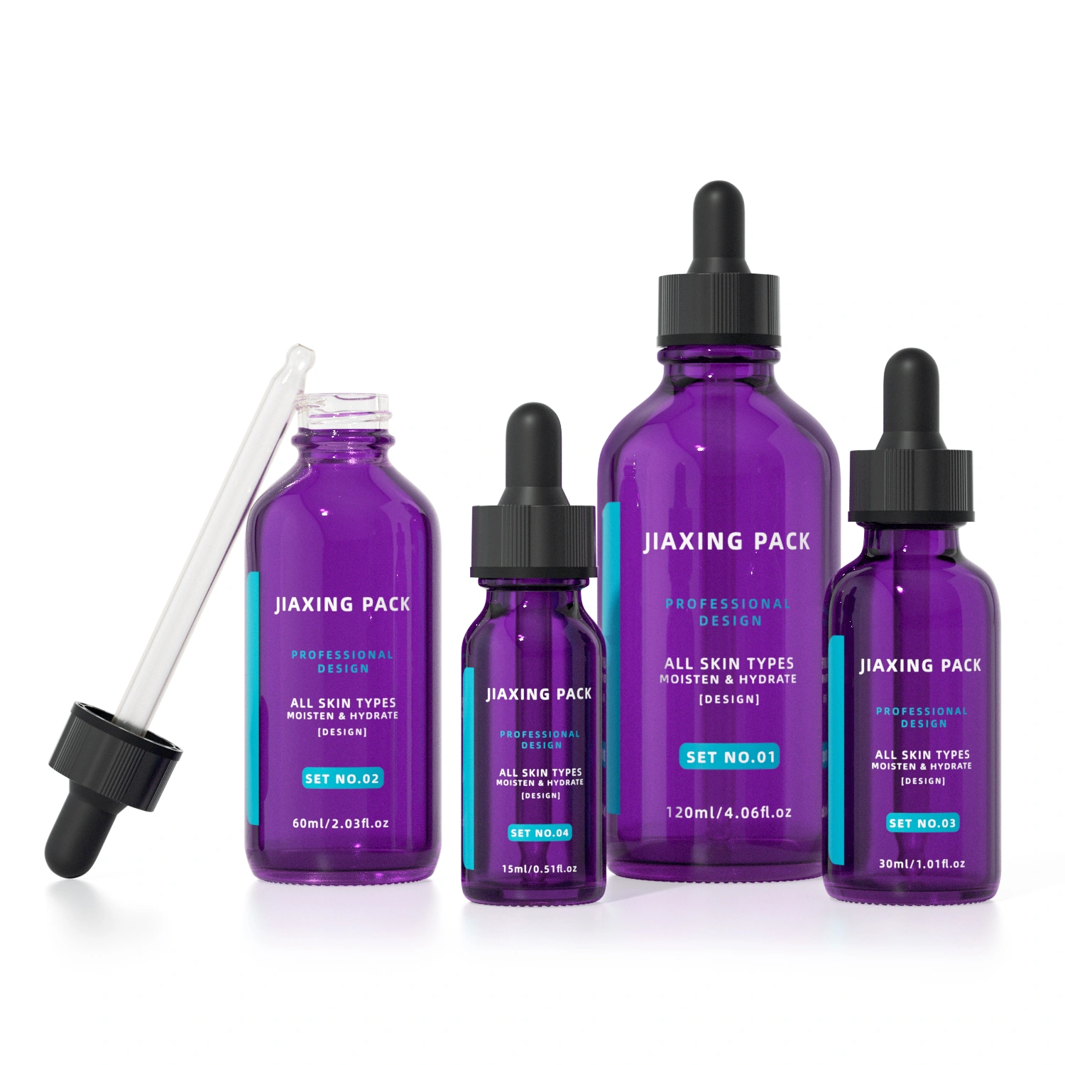 purple bottle serum