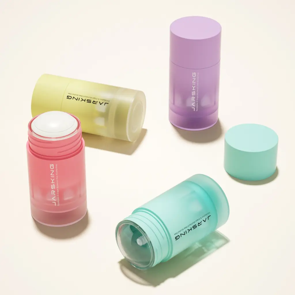 round deodorant stick container