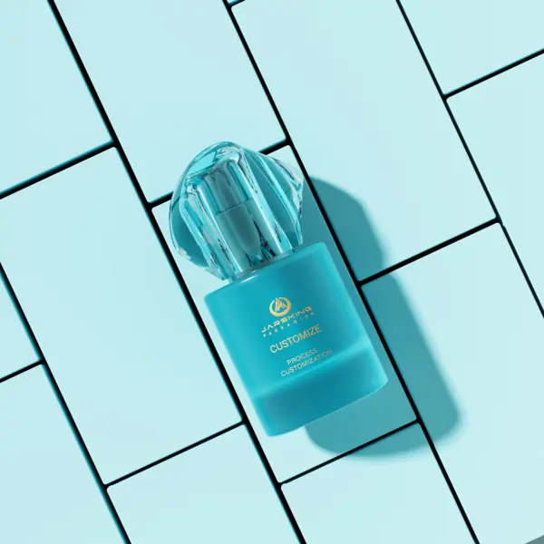 serum blue bottle