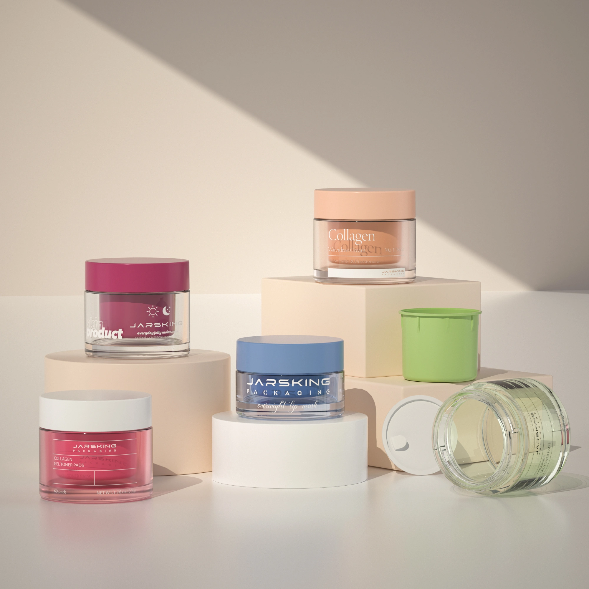 small lotion jars