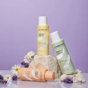 toner in glass bottle