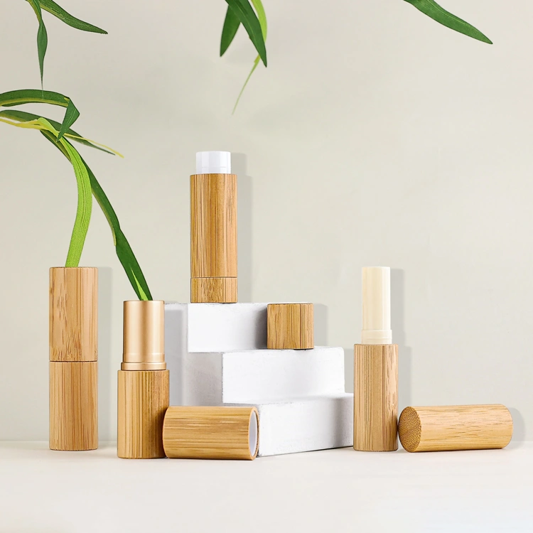 bamboo lipstick tube