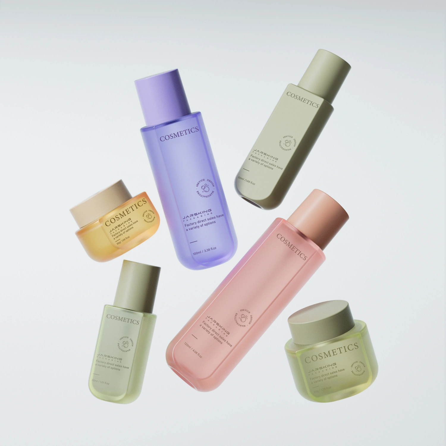 cosmetic containers packaging