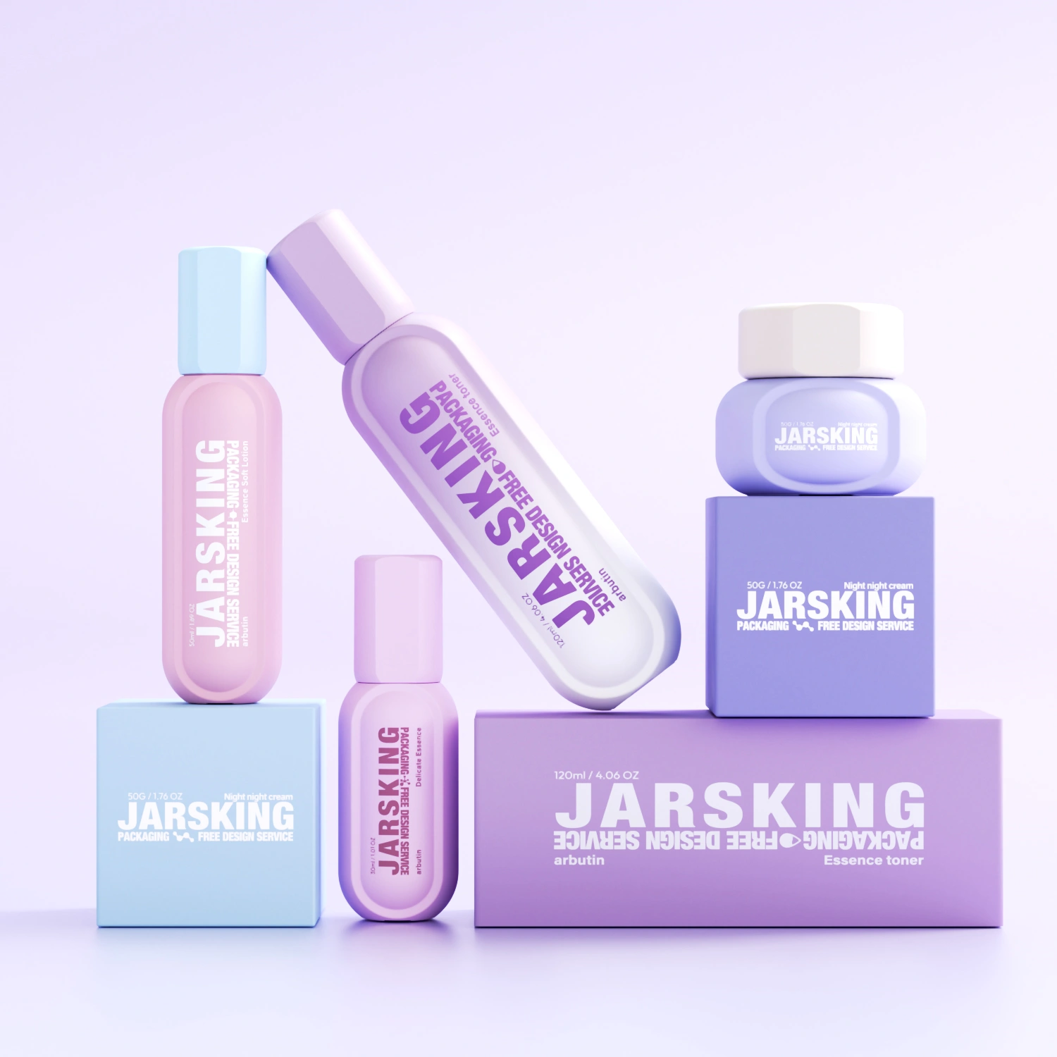 cosmetic line packaging