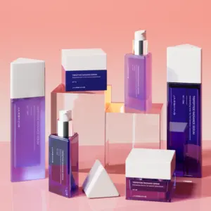 makeup with vintage packaging