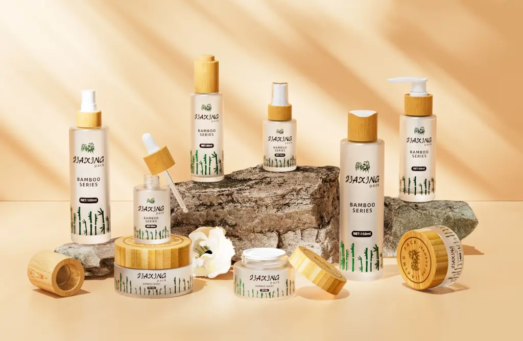 Othilapak's bamboo cosmetic packaging