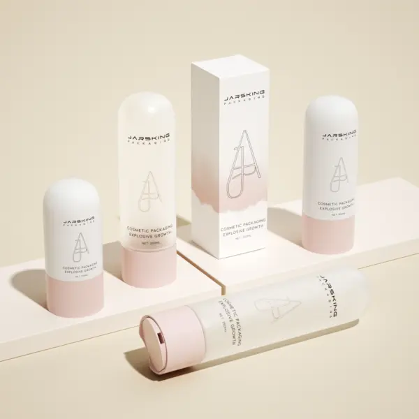white shampoo bottles