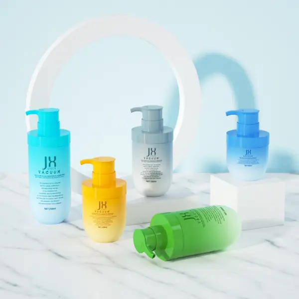 airless plastic pump bottle