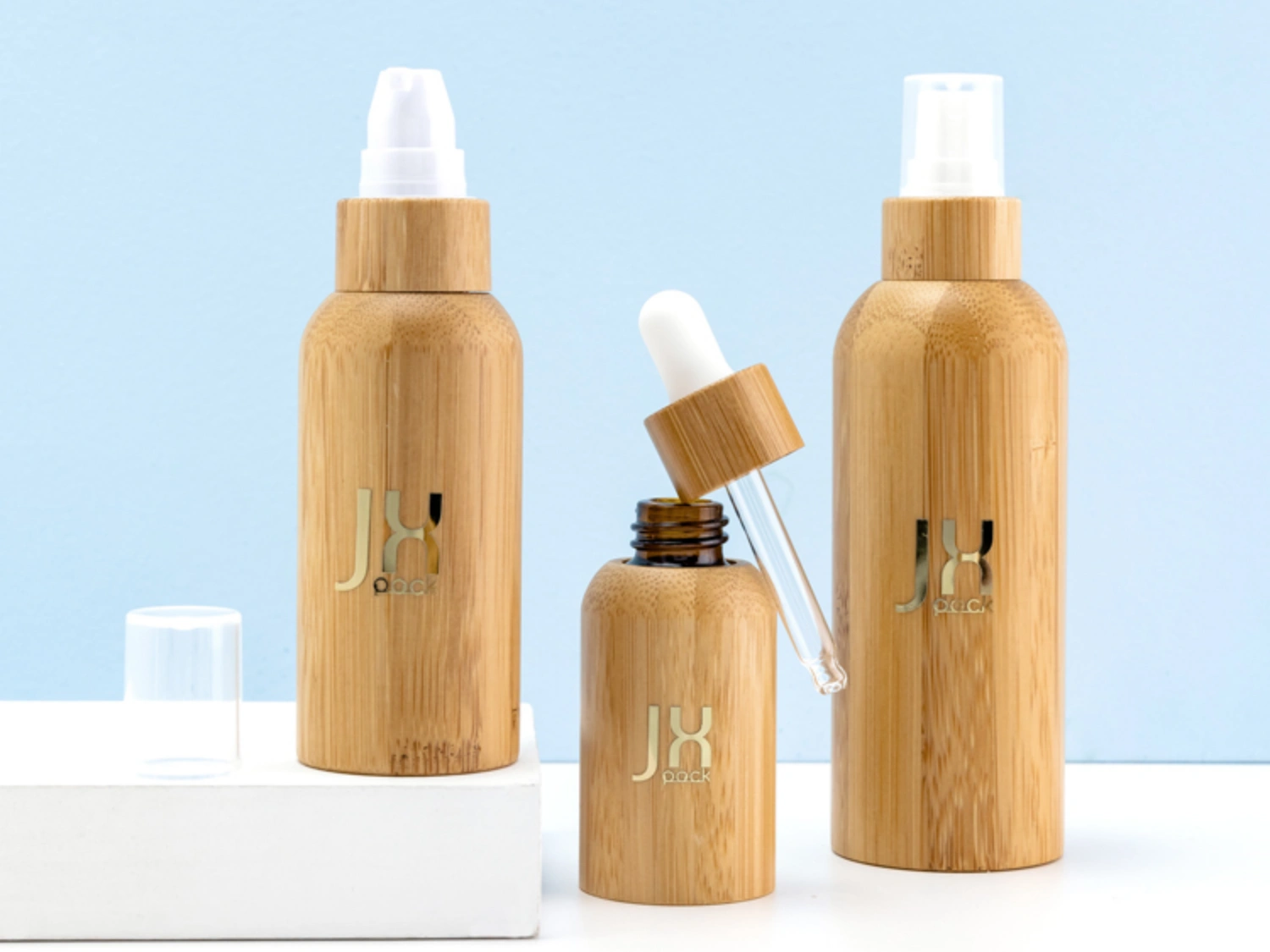 cosmetic bamboo packaging