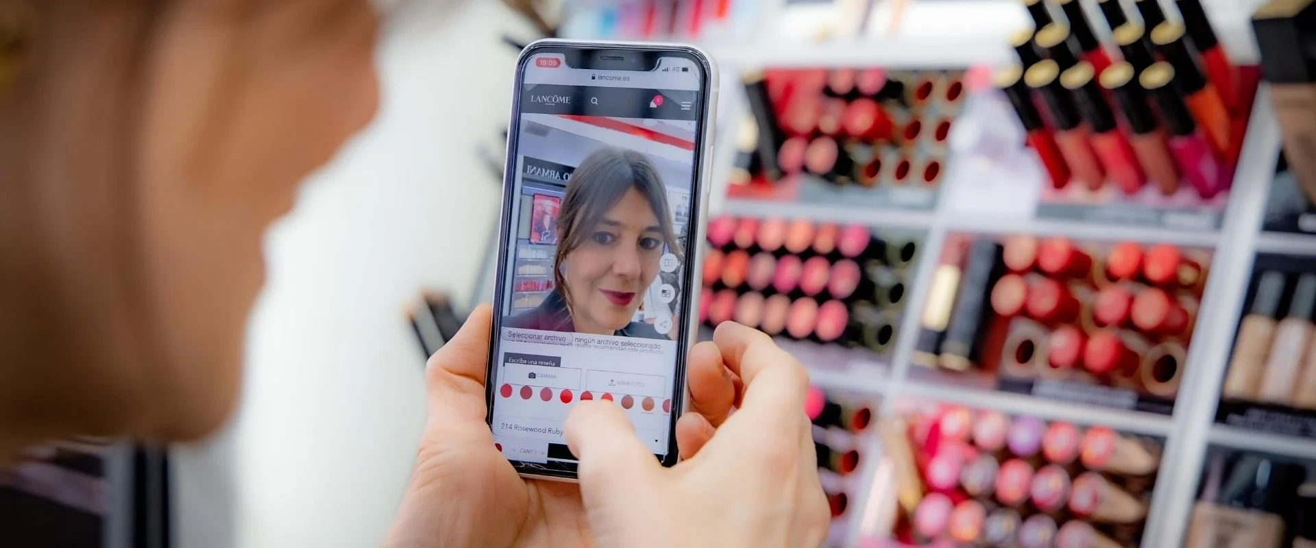 L'Oréal AR virtual makeup trial