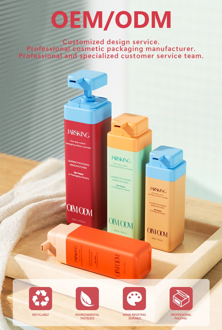 Minimalist packaging for hair care