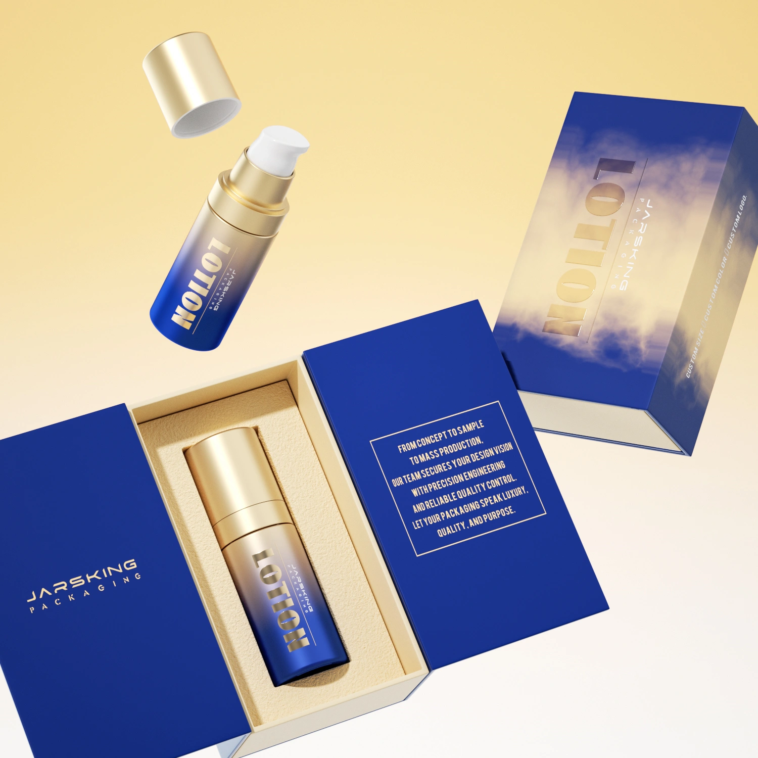 OEM hair care packaging sets
