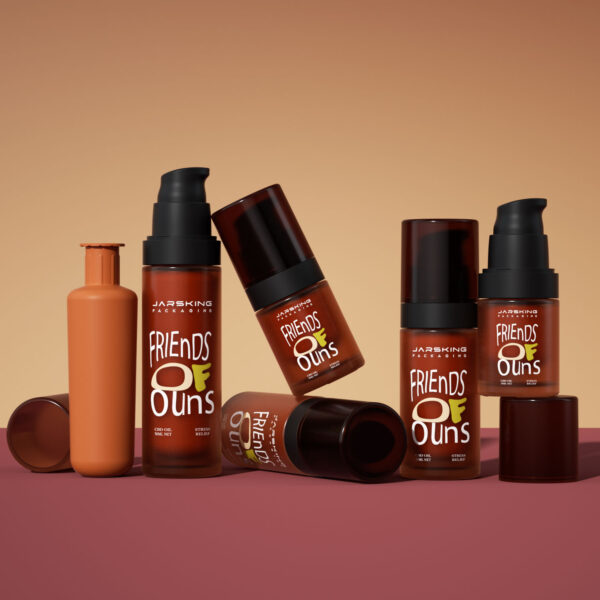Oxygen-free cosmetic bottle