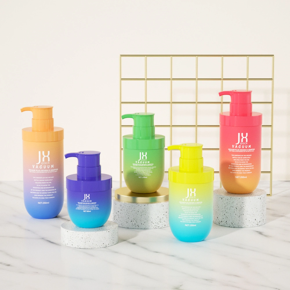 plastic pump bottle