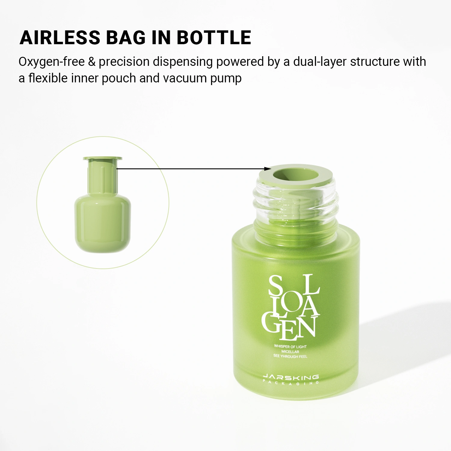 Private label airless packaging
