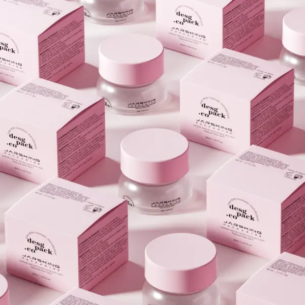 50g thick wall glass cream jar