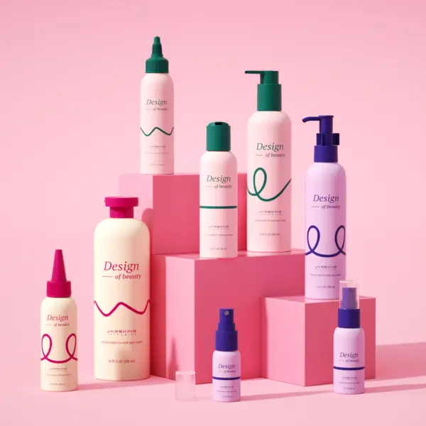 Custom color plastic bottles