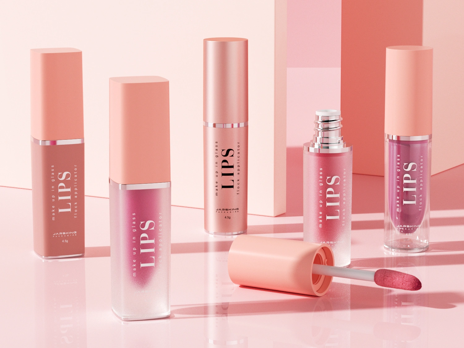 custom lip gloss tubes