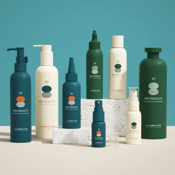 HDPE cosmetic bottles