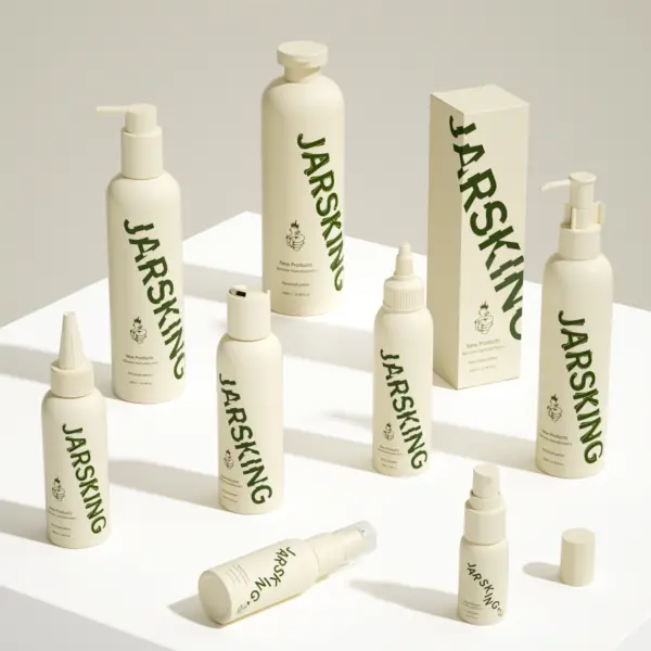 Lotion bottles with pump dispenser