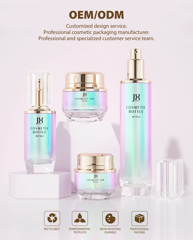 Luxury face cream glass jar 50g