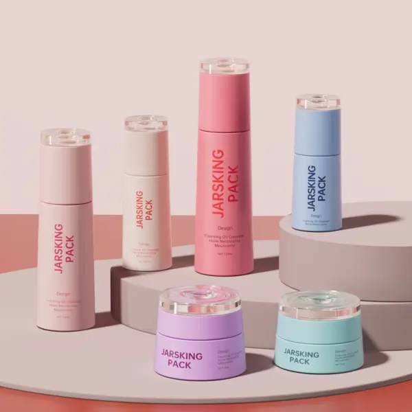 Luxury glass cosmetic packaging