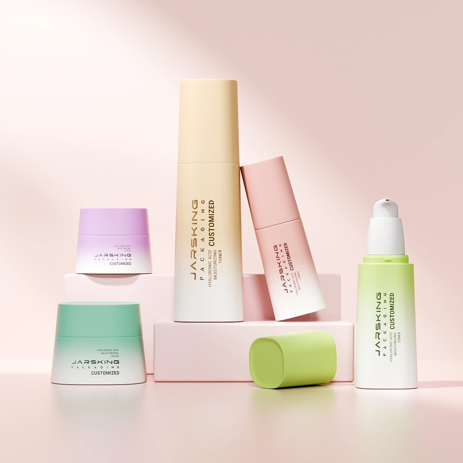Luxury skincare packaging set
