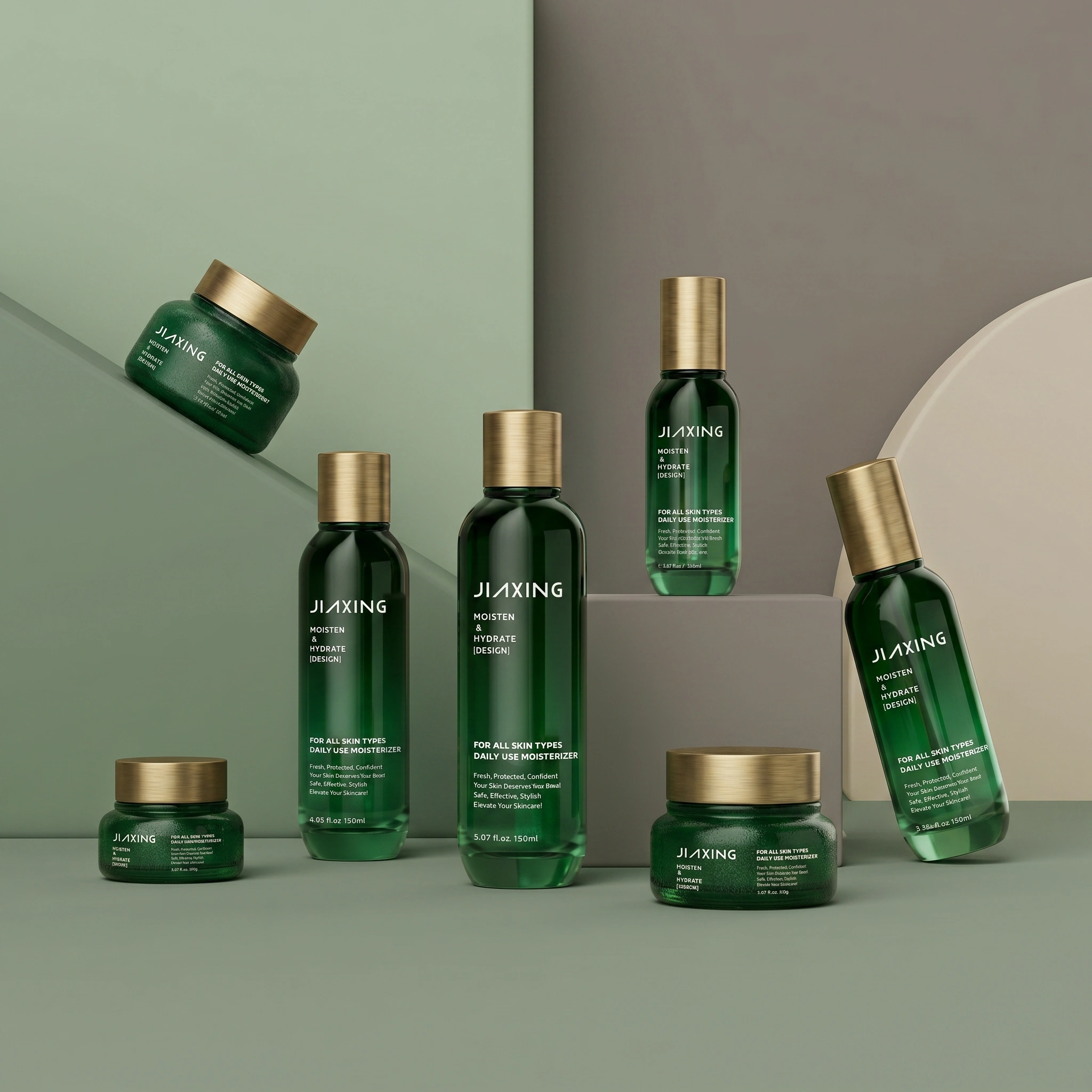 Packaging for botanical beauty brands